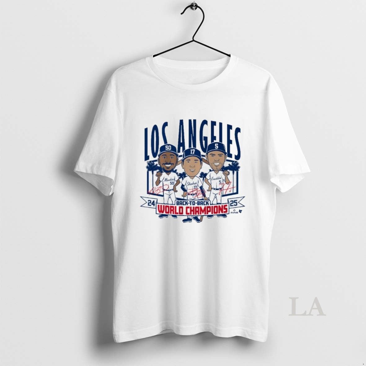 Original Shohei Ohtani Freddie Freeman And Mookie Betts Los Angeles Dodgers Mlb 2025 Back To