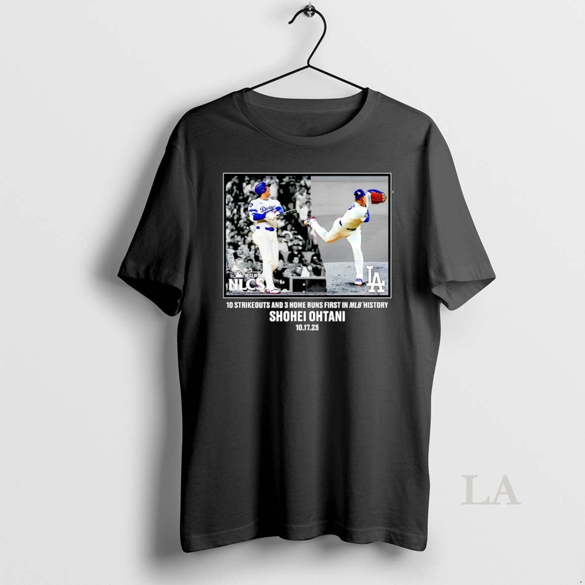 Original Shohei Ohtani Los Angeles Dodgers 2025 Mlb Postseason Moment 10 Strikeouts And 3 Home