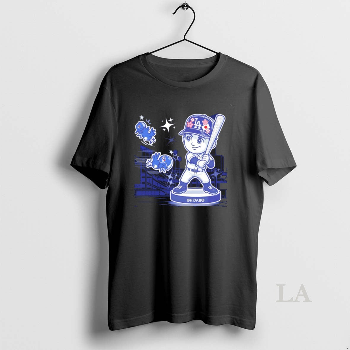 Original Shohei Ohtani Los Angeles Dodgers Beat Toronto Blue Jays Cartoon