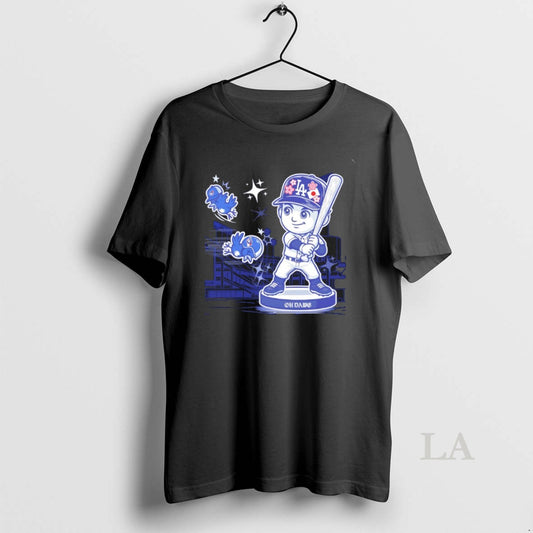 Original Shohei Ohtani Los Angeles Dodgers Beat Toronto Blue Jays Cartoon