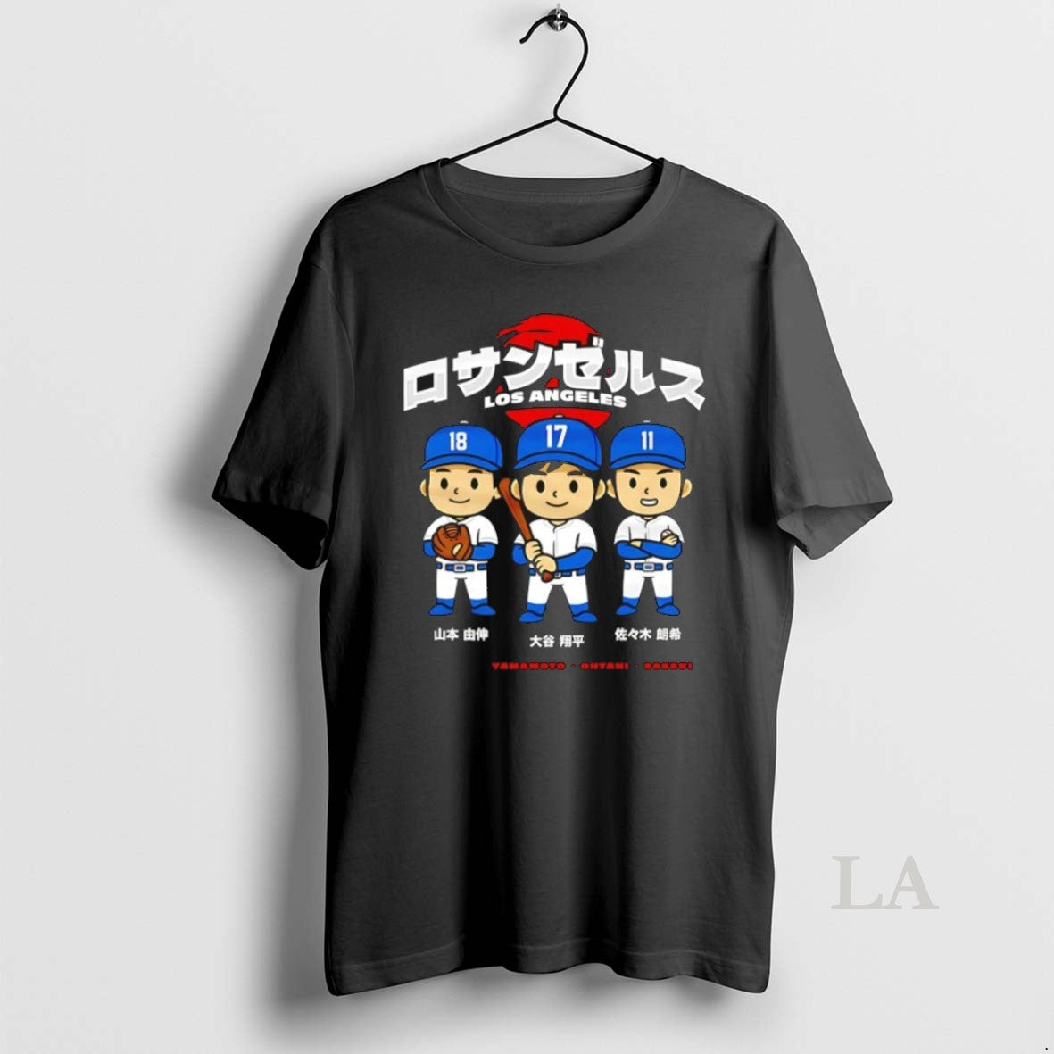 Original Shohei Ohtani Los Angeles Dodgers Chibi Anime