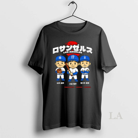 Original Shohei Ohtani Los Angeles Dodgers Chibi Anime