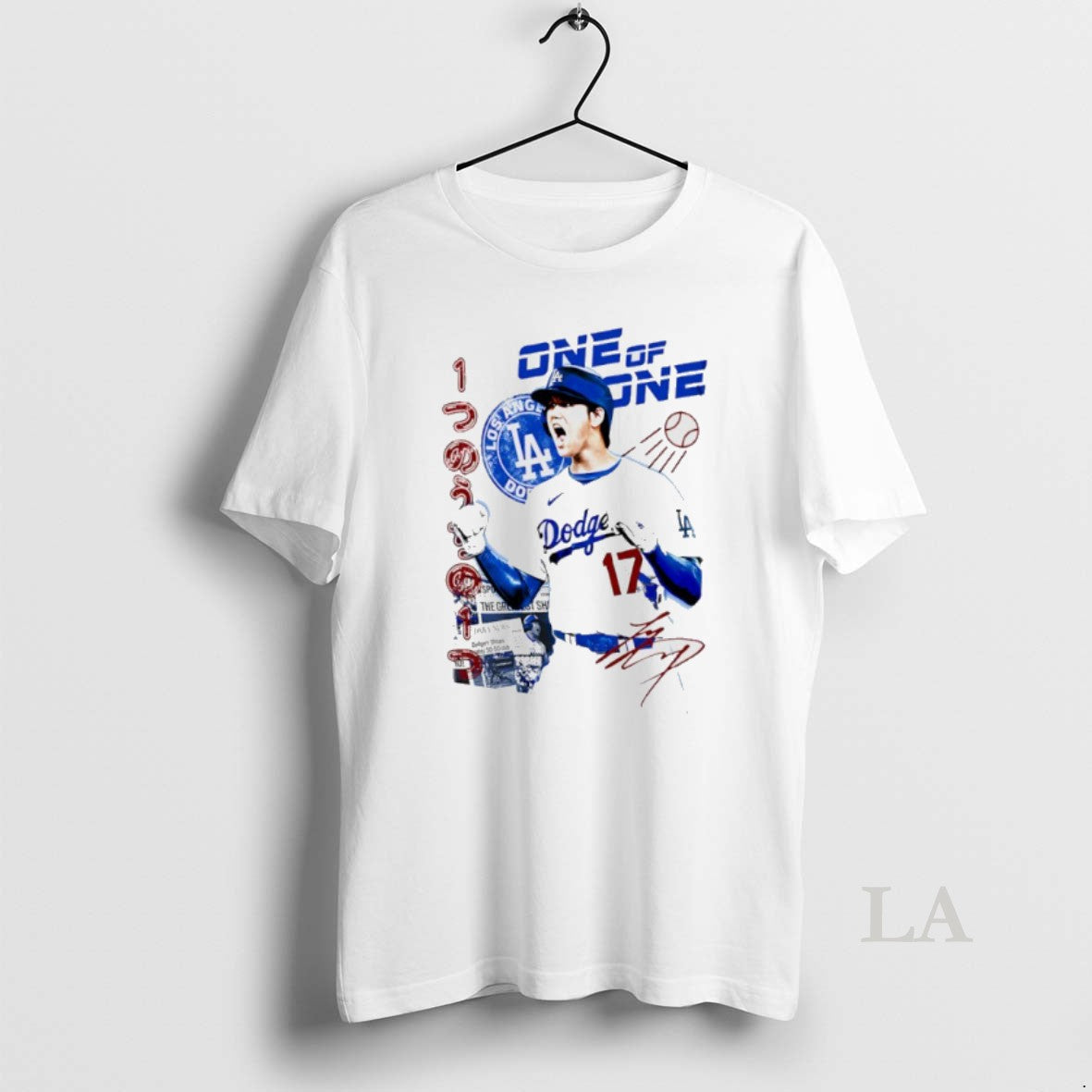Original Shohei Ohtani Los Angeles Dodgers One Of One Champions