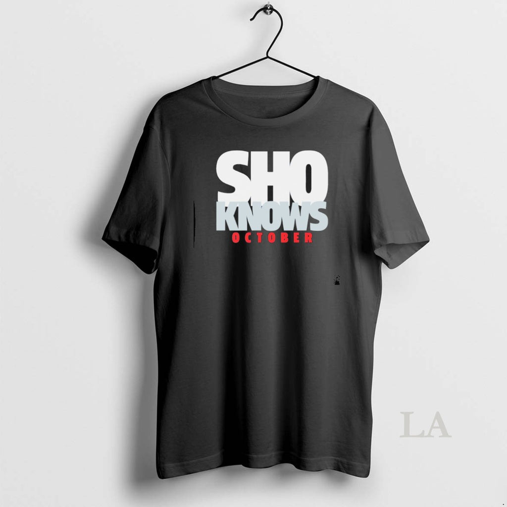 Original Shohei Ohtani Sho Knows October Los Angeles World Series