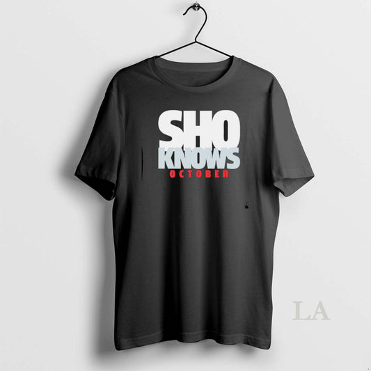 Original Shohei Ohtani Sho Knows October Los Angeles World Series