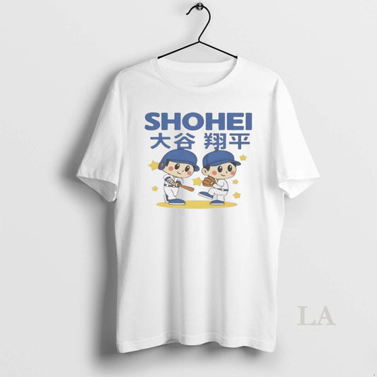 Original Shohei Ohtani Superstar Cartoon Baseball Mlb