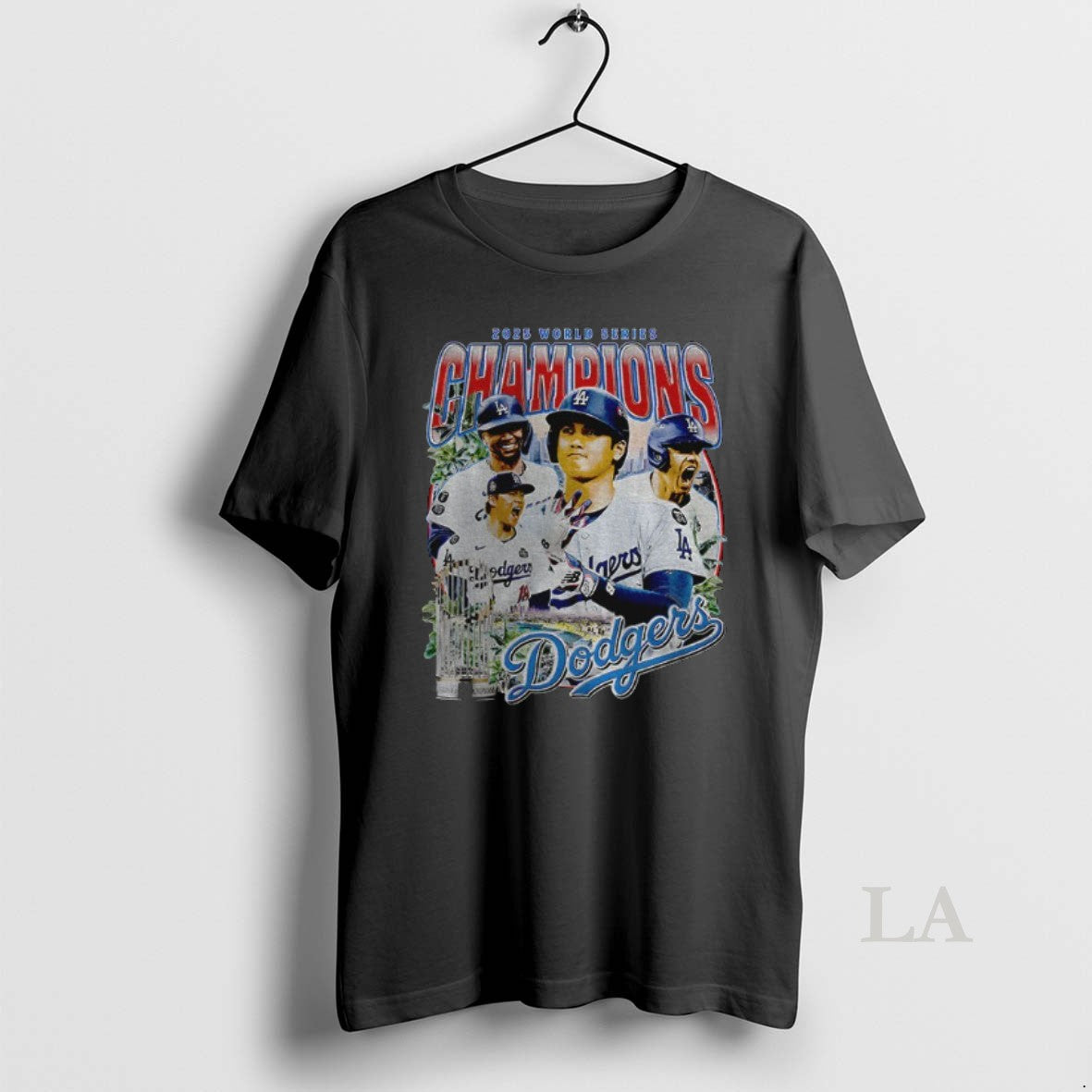 Original Shohei Ohtani Yoshinobu Yamamoto Iconic Moment Los Angeles Dodgers Mlb Baseball World Series Graphic
