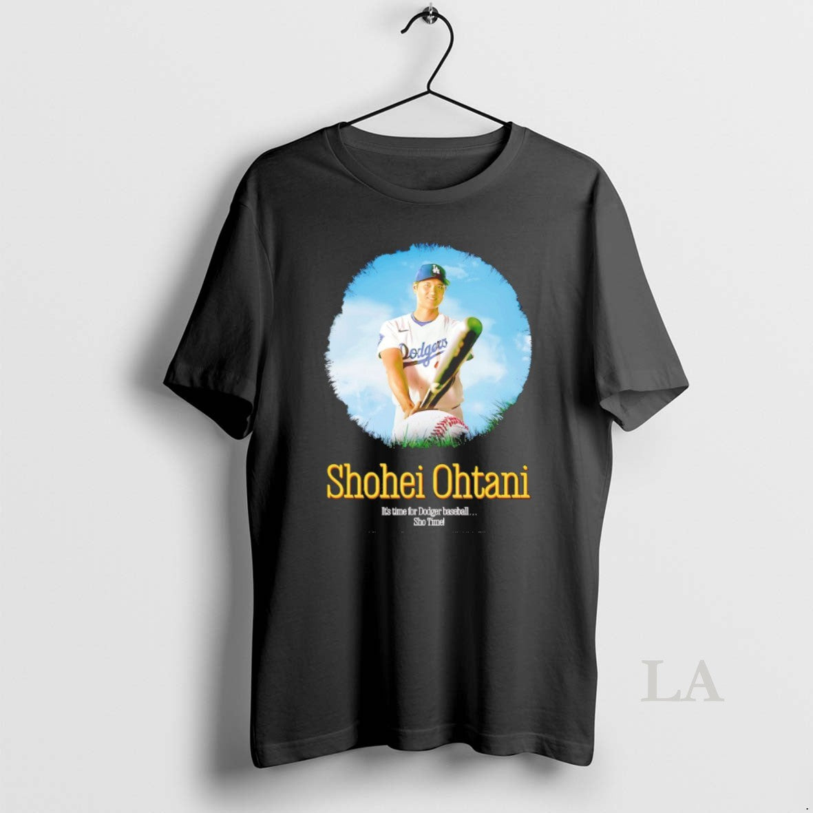 Original Shohei Ohtani Its Time For Dodgers Baseball Sho Time