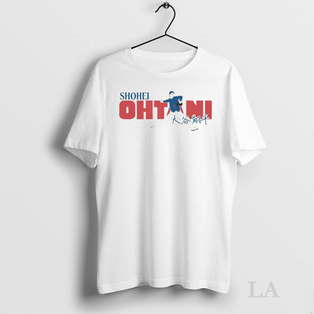 Original Shohei Ohtani Kanji Signature Los Angeles Dodgers