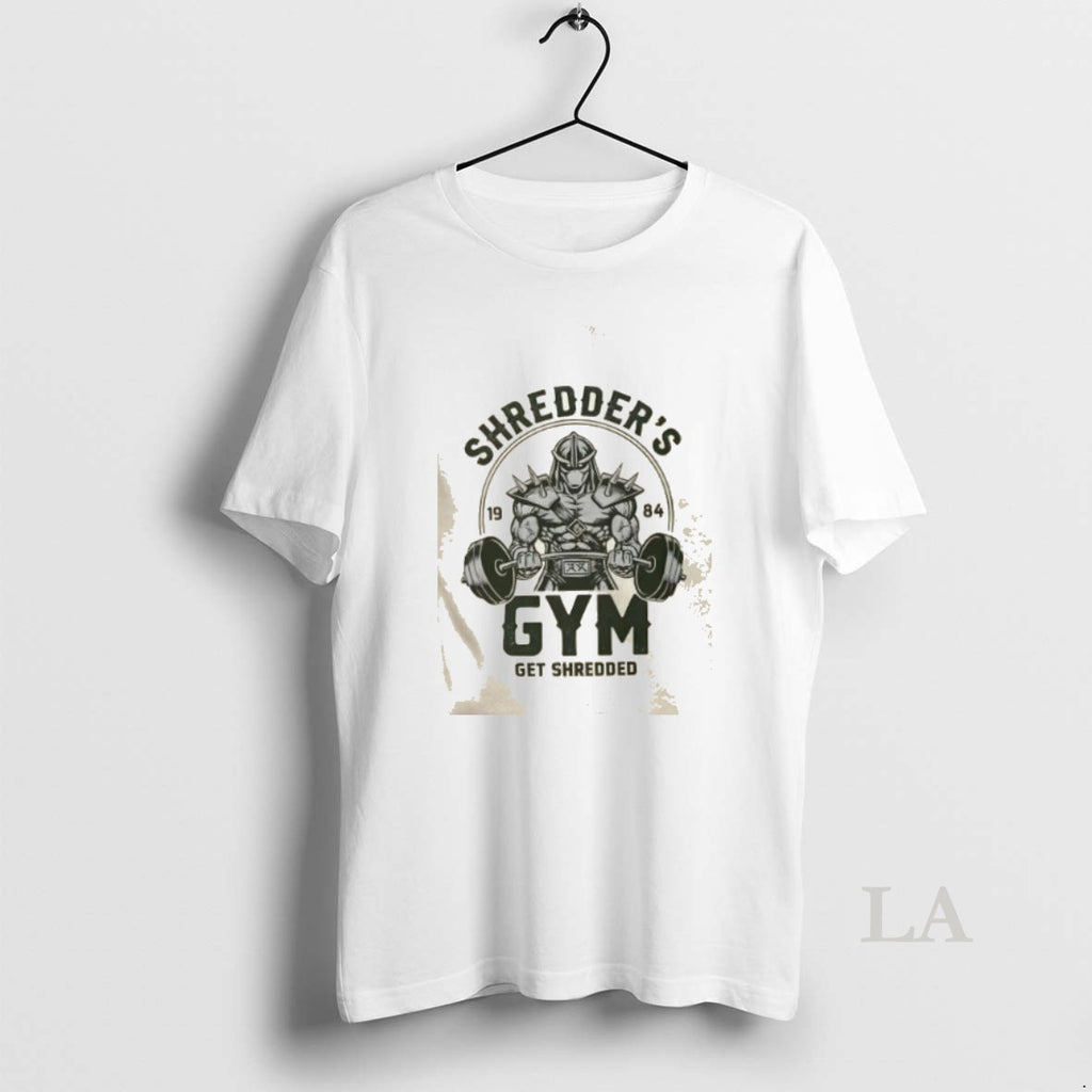 Original Shredders Gym Get Shredded Funny Workout