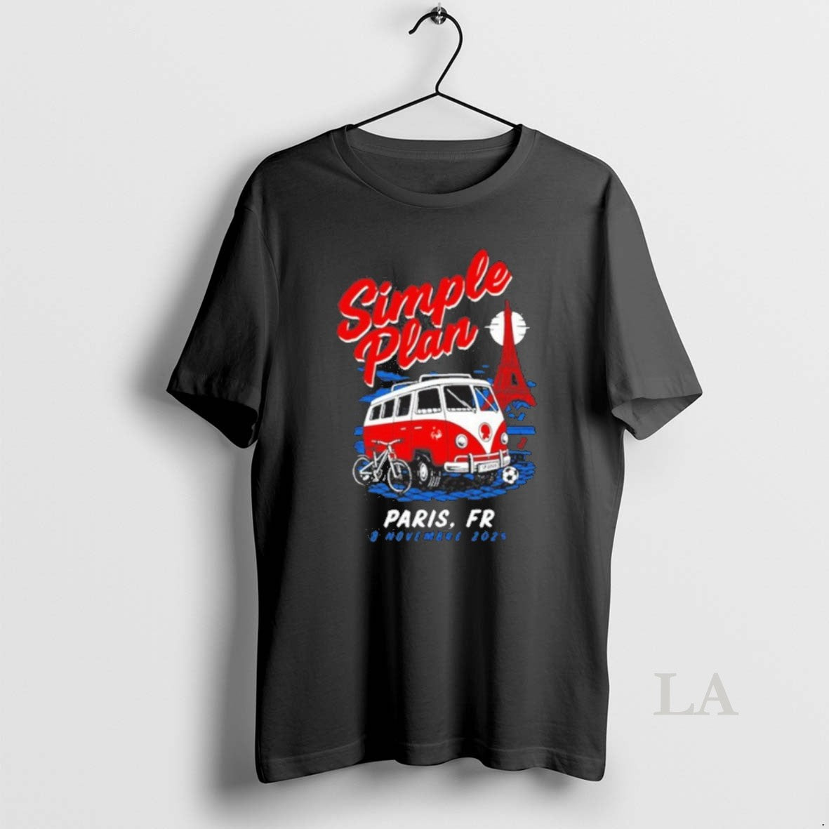Original Simple Plan Paris La Defense Arena Tour 2025 Graphic
