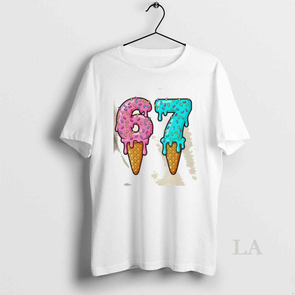 Original Six Seven 67 Ice Cream Cone Drip