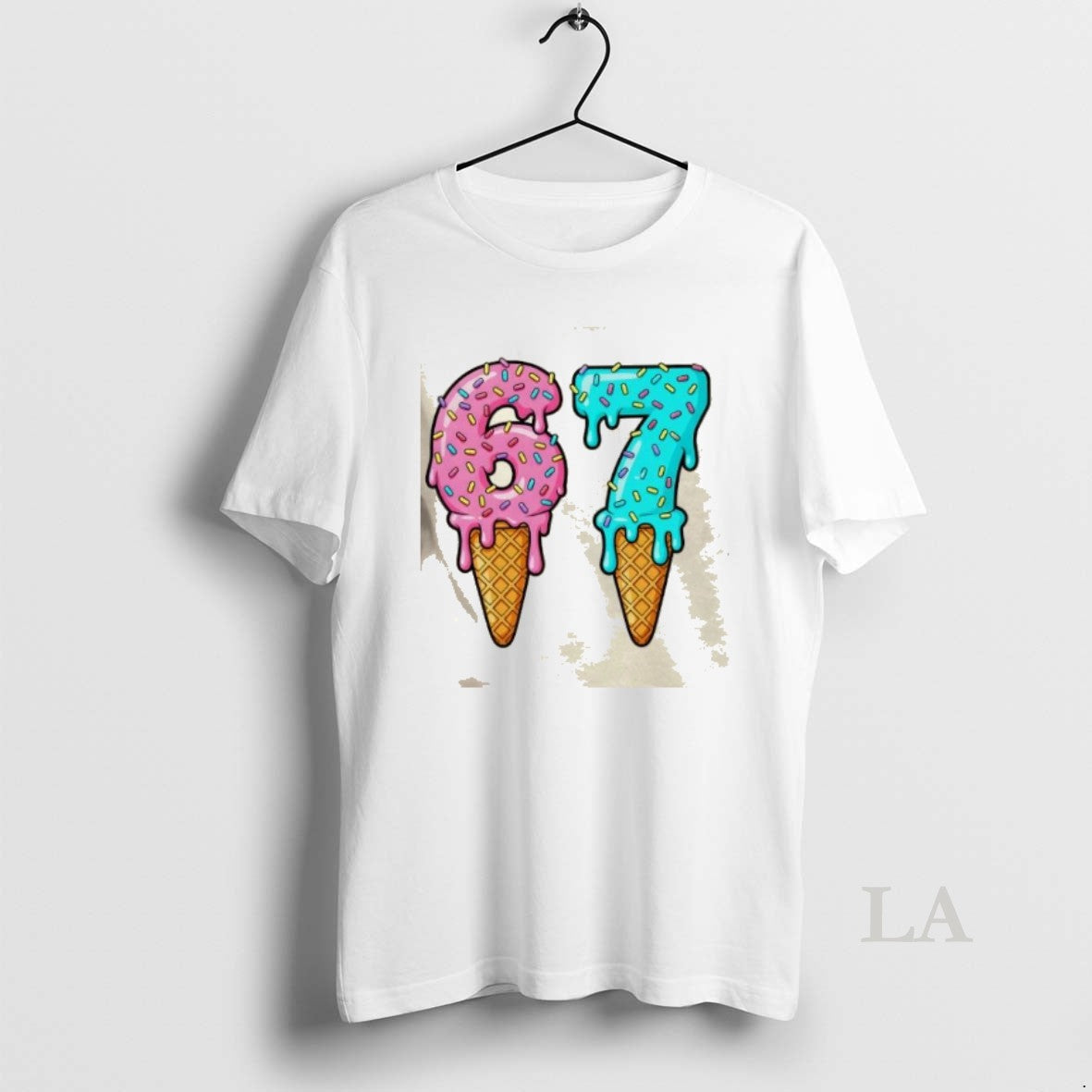 Original Six Seven 67 Ice Cream Cone Drip