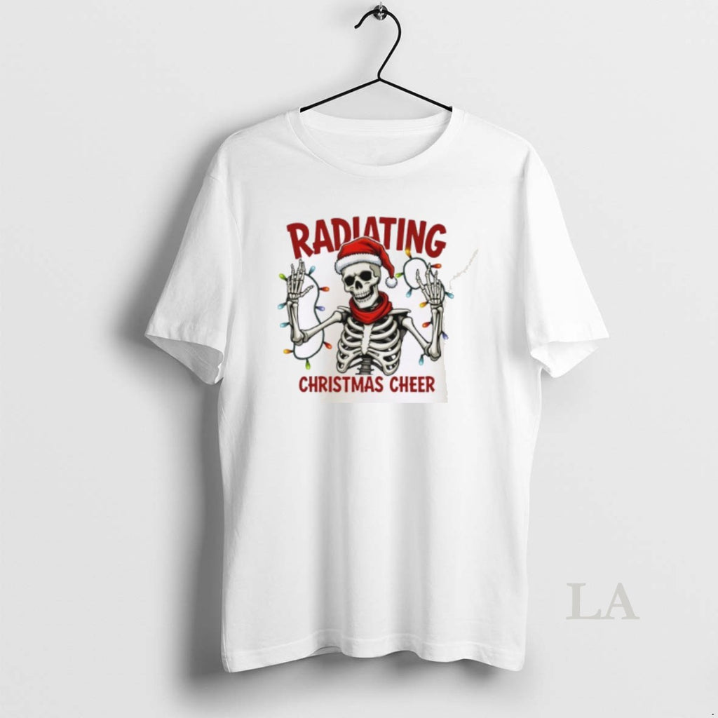 Original Skeleton Radiating Christmas Cheer