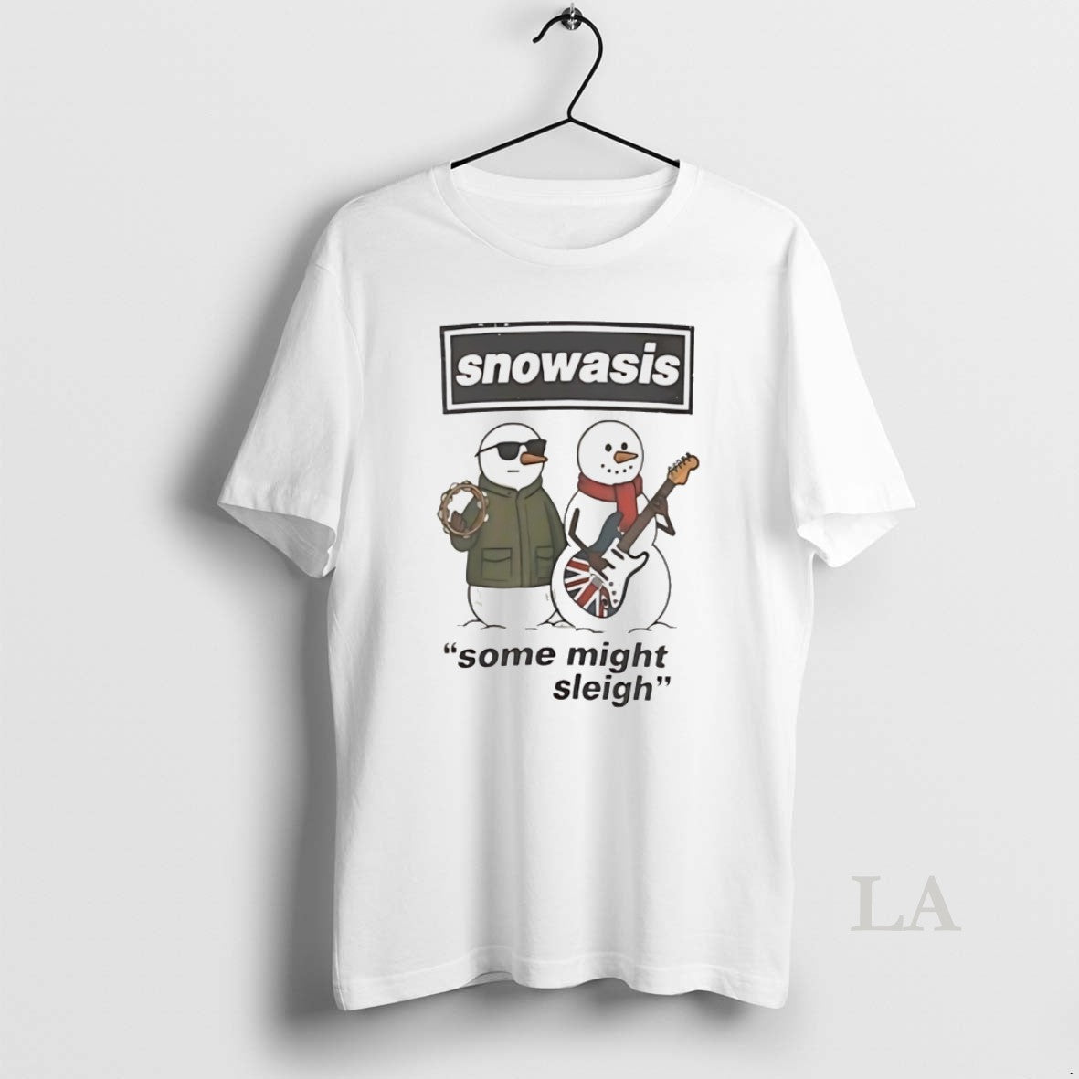 Original Snowasis Some Might Sleigh Christmas White