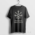 Original Snowflake Infernal Greetings Christmas
