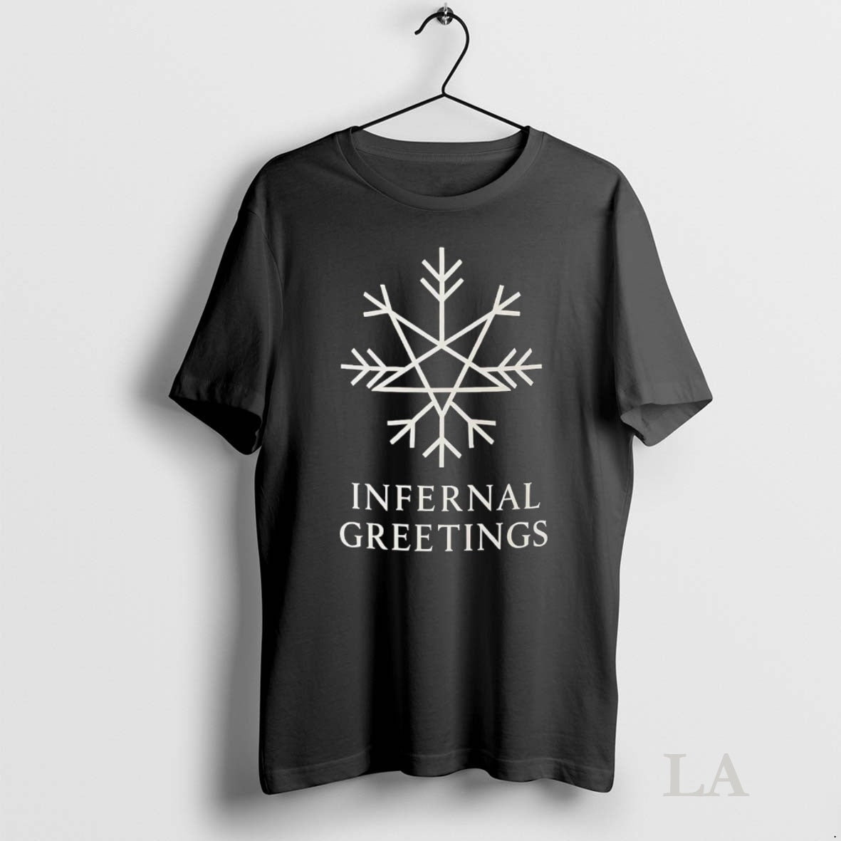 Original Snowflake Infernal Greetings Christmas