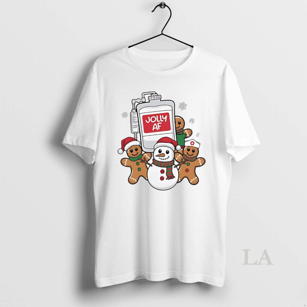 Original Snowman Gingerbreads Jolly Af Christmas