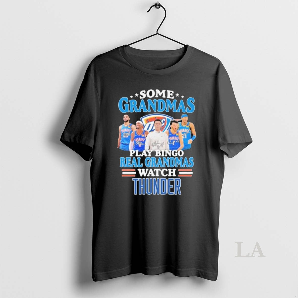 Original Some Grandmas Play Bingo Real Grandmas Watch Oklahoma City Thunder