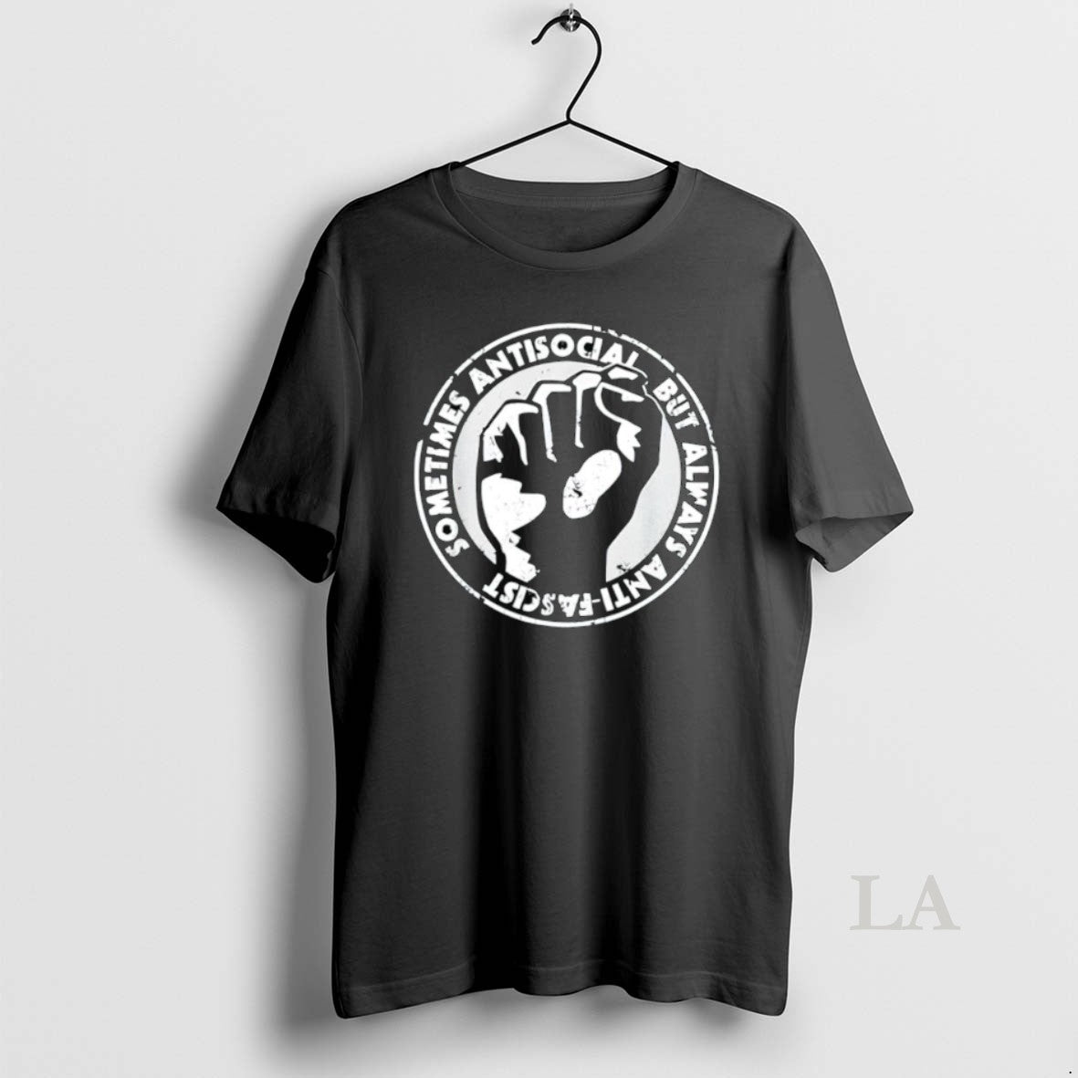 Original Sometimes Antisocial Always Anti Facist