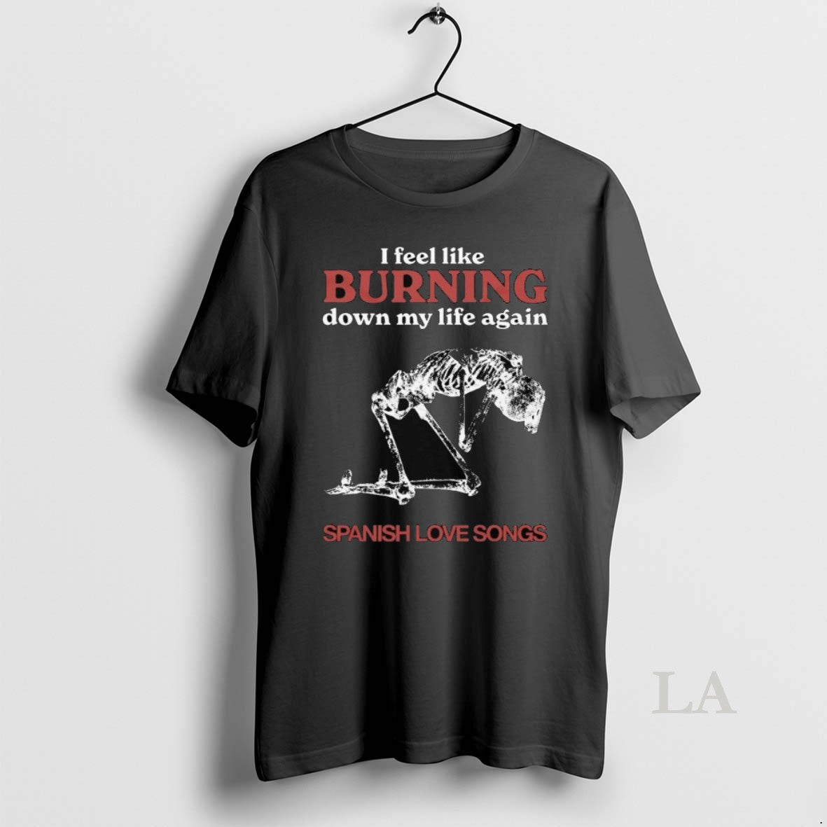 Original Spanish Love Songs Burning Down 2025 Long Sleve