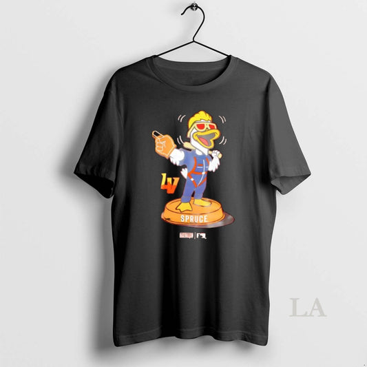 Original Spruce Mascots For The Las Vegas Aviators Baseball Team