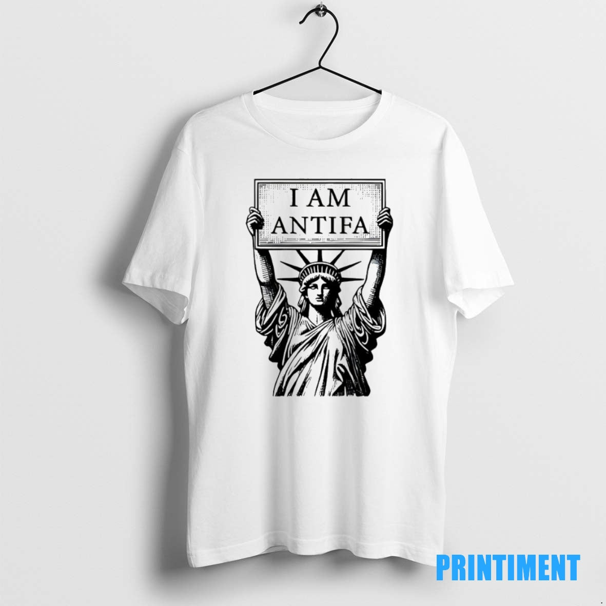 Official Statue Of Liberty I Am Antifa Tee Sweater