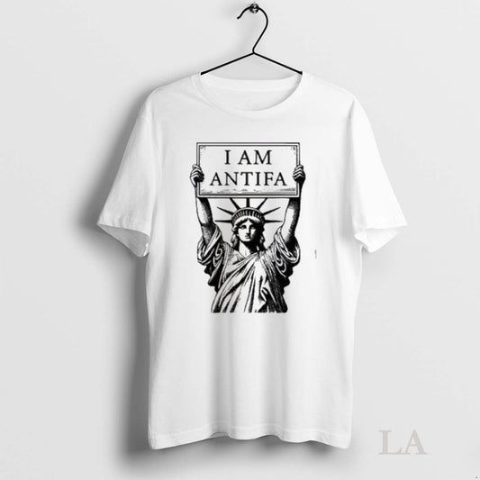 Original Statue Of Liberty I Am Antifa Tee Sweater