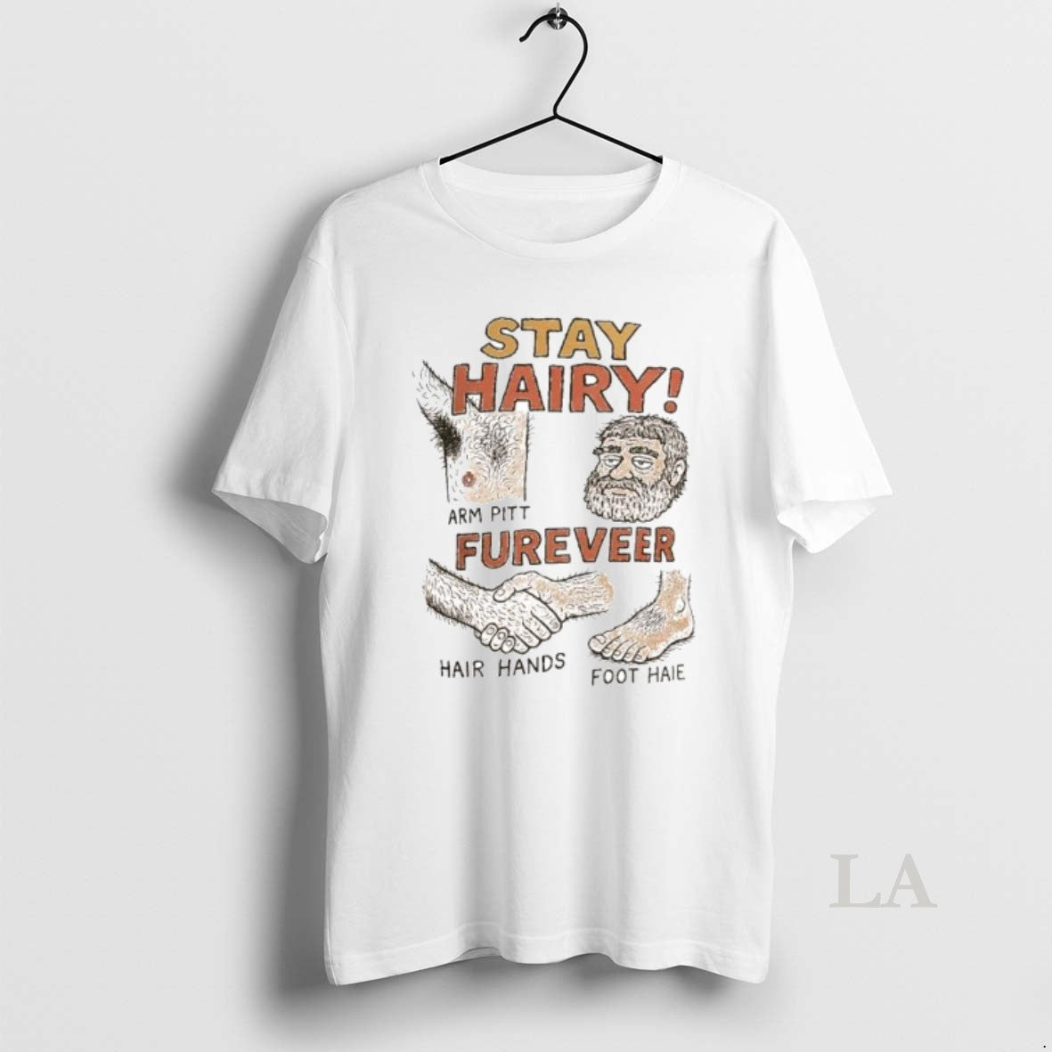 Original Stay Hairy Arm Pitt Fureveer Hair Hands Foot Haie Ornaments