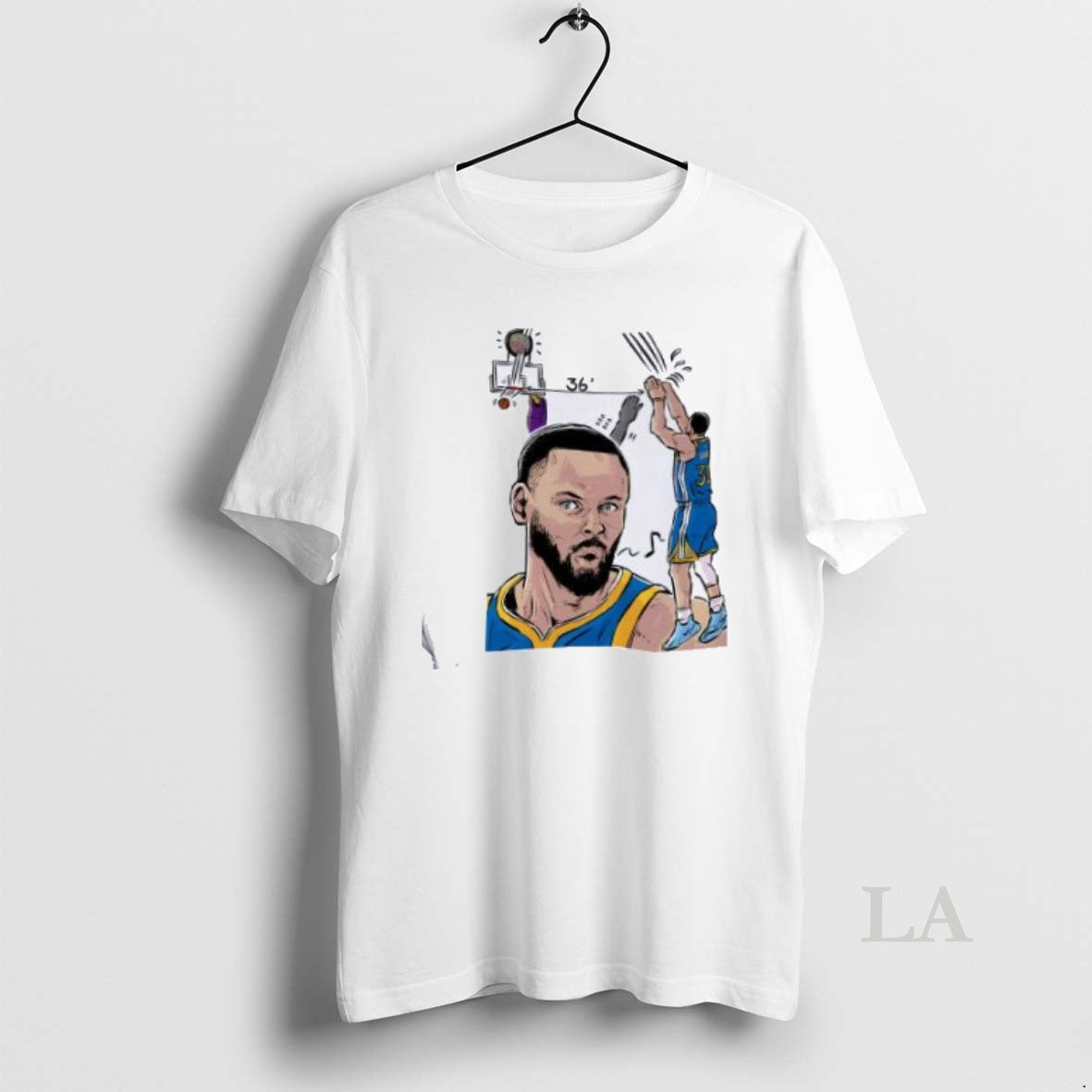 Original Stephen Curry Golden State Warriors Nba 36 Feet Comic