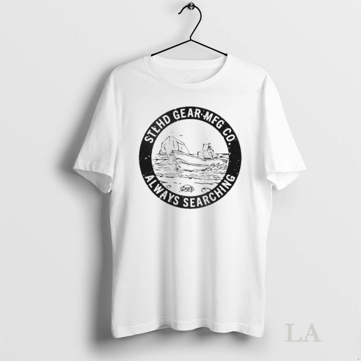 Original Stlhd Gear Mfg Co Always Searching Coastie Tee Sweater