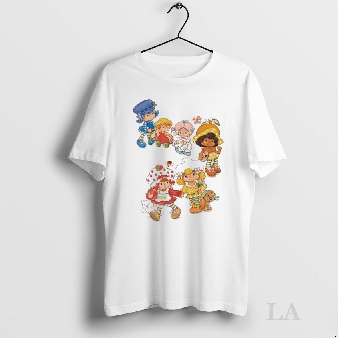 Original Strawberry Shortcake Group Boyfriend Fit Girls