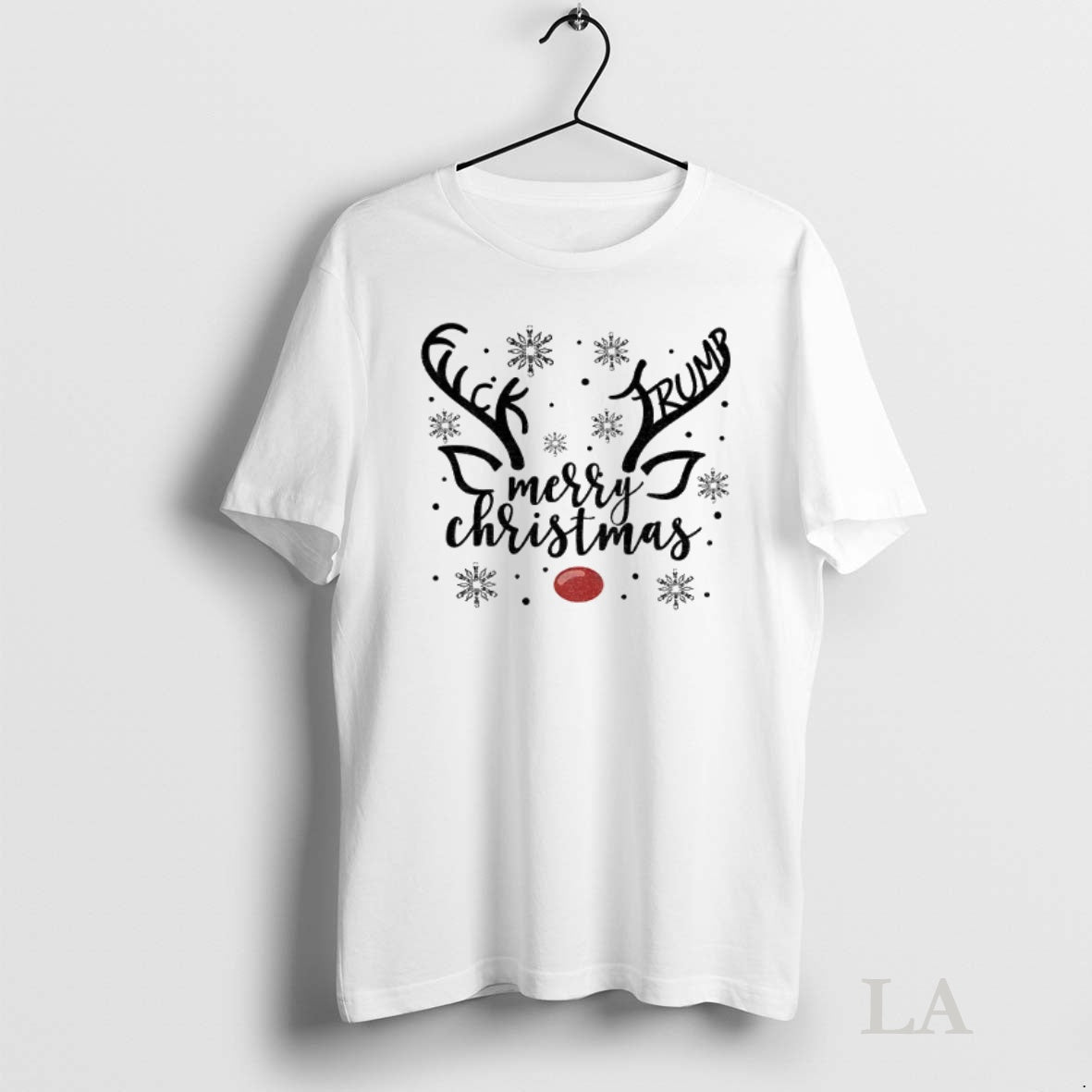Original Subtle Anti Trump Christmas Raindeer
