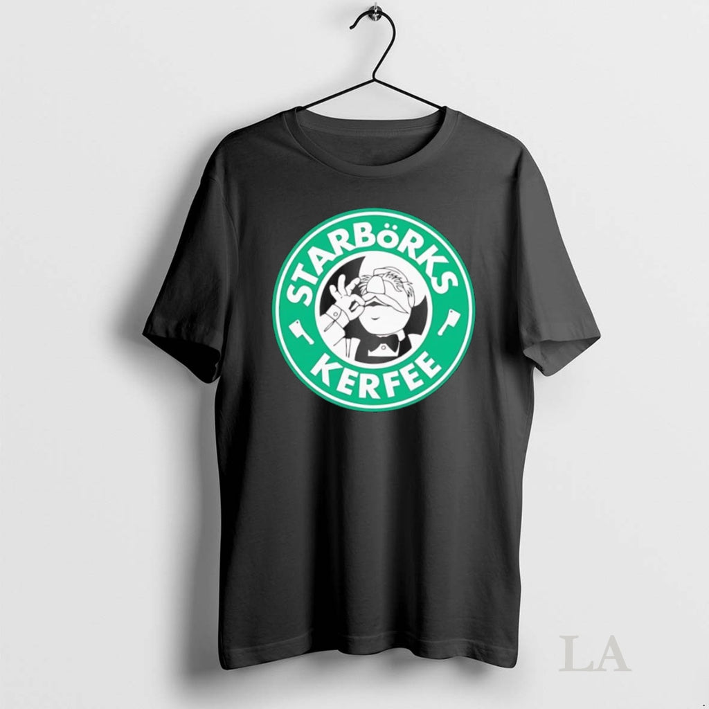 Original Swedish Chef The Muppets Starborks Kerfee Starbucks Logo