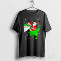 Original T Rex Santa Ride Funny Christmas