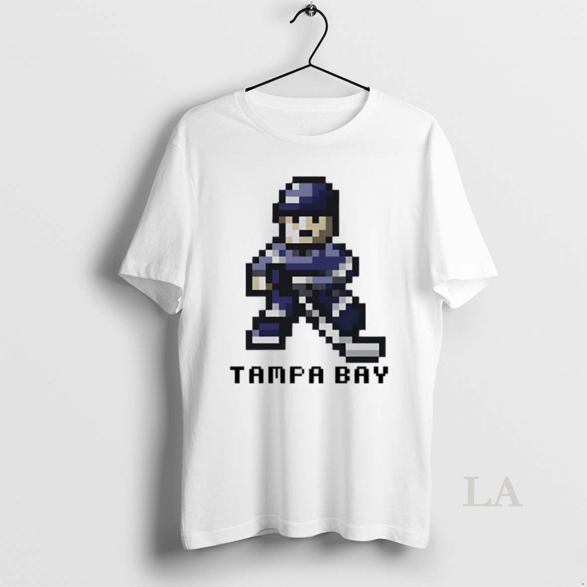 Original Tampa Bay Lightning Hockey 8 Bit Retro Baller