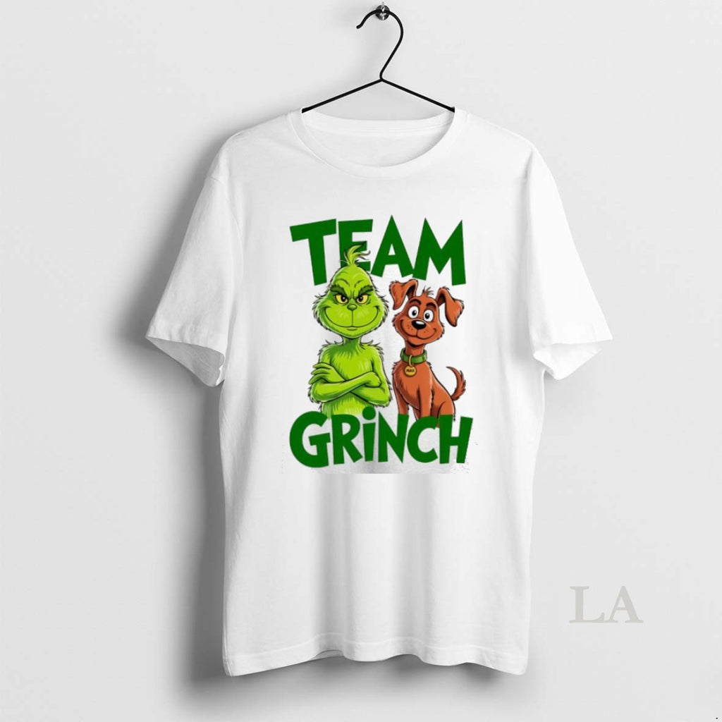 Original Team Grinch With Max Dog Christmas