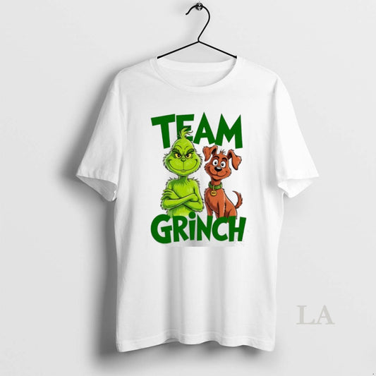 Original Team Grinch With Max Dog Christmas