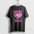 Original Tennessee Titans Football X Pink Out Hearts