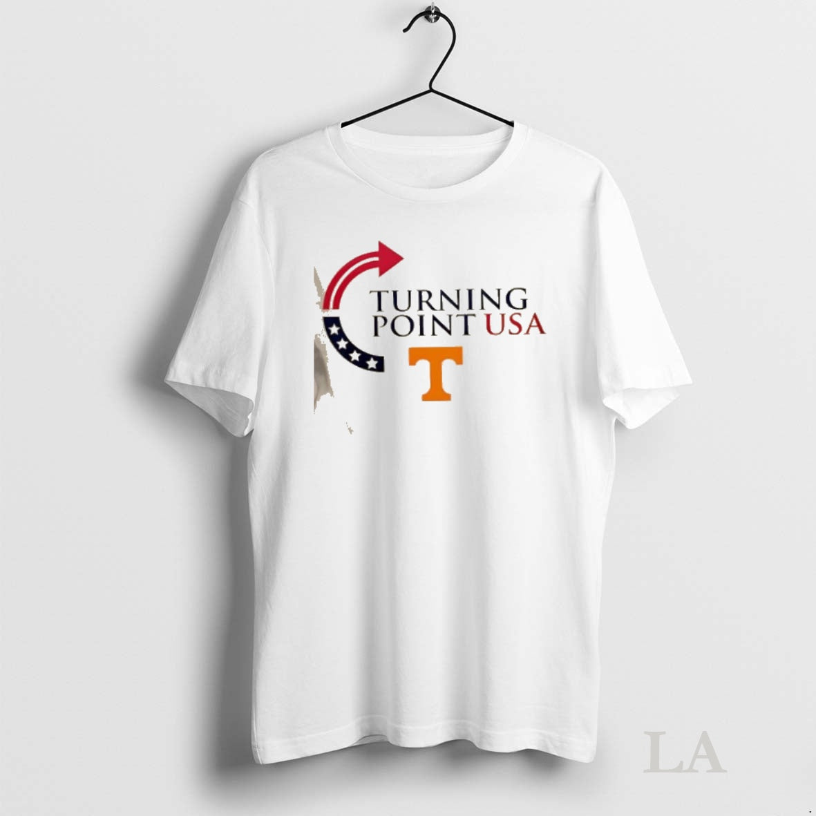 Original Tennessee Volunteers X Turning Point Usa Freedom Charlie Kirk 2 Sided