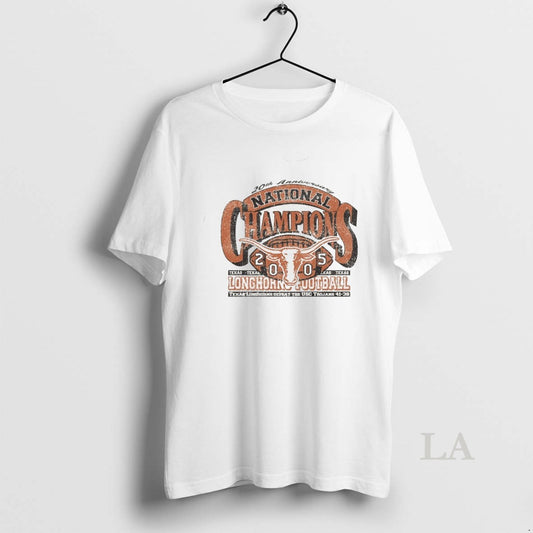 Original Texas Longhorns Defeat The Usc Trojans 41 38 20th Anniversary National Champions Retro