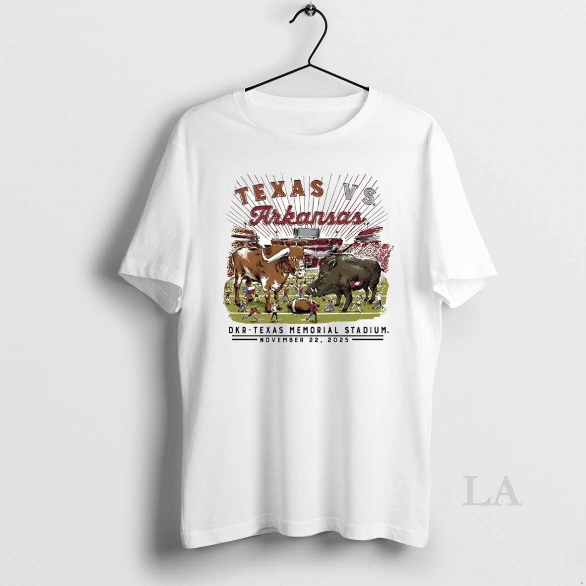 Original Texas Longhorns Vs Arkansas Razorbacks Game Day 2025