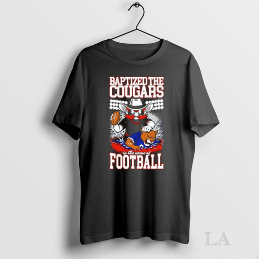 Original Texas Tech Red Raiders Vs Byu Cougars Baptized The Cougars In The Name Of