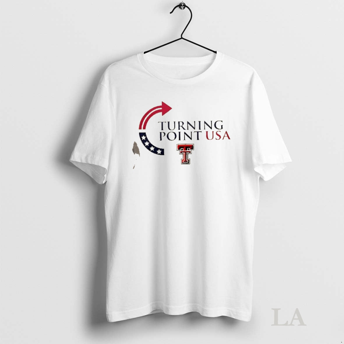 Original Texas Tech Red Raiders X Turning Point Usa Freedom Charlie Kirk 2 Sided