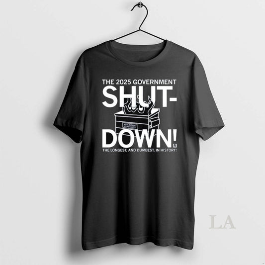 Original The 2025 Government Shutdown Long Sleve