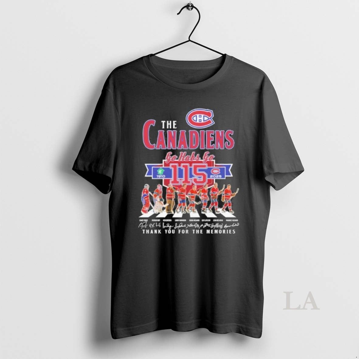 Original The Canadiens Abbey Road 115 Years 1910 2025 Go Habs Go