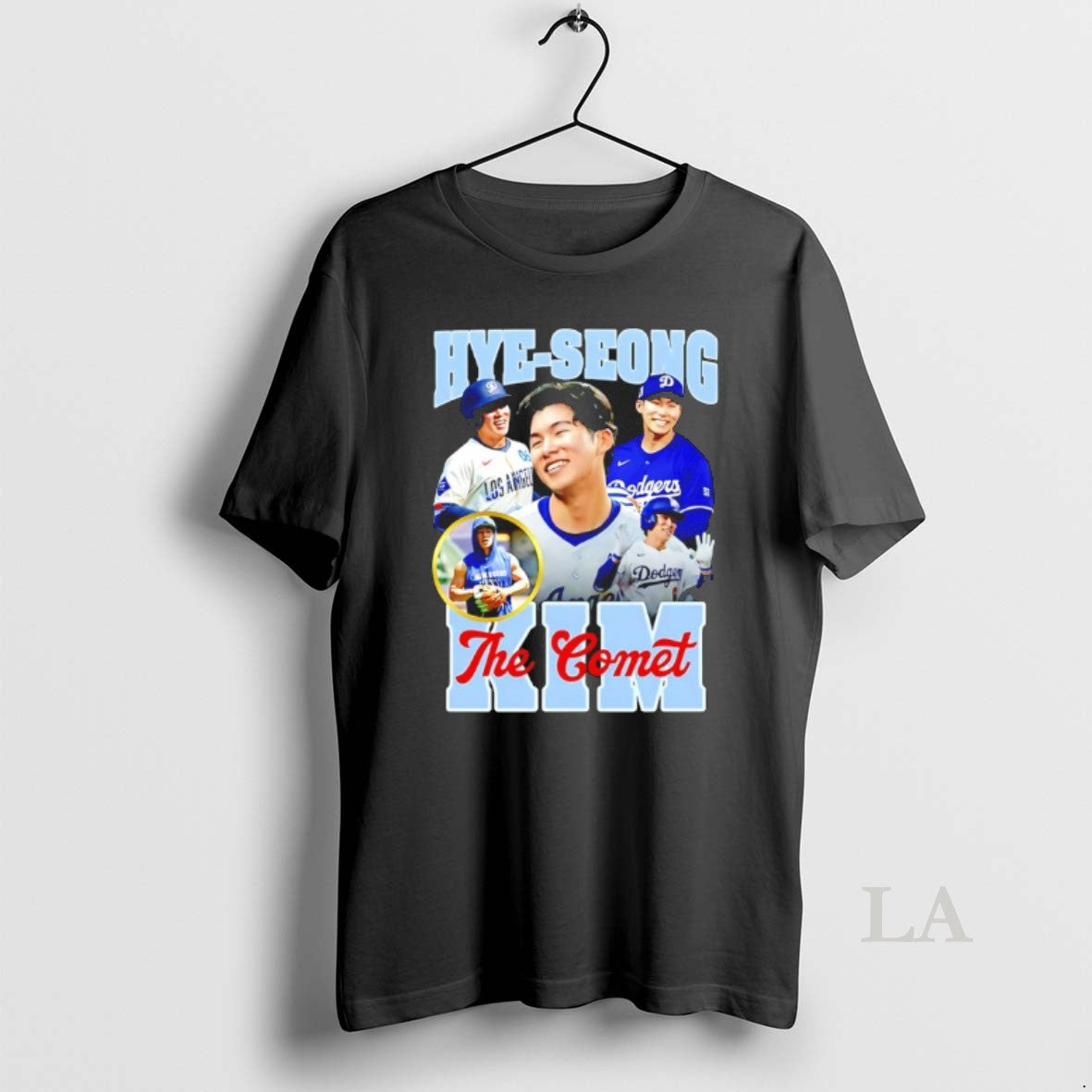 Original The Comet Hye Seong Kim Los Angeles Dodgers 90s Bootleg