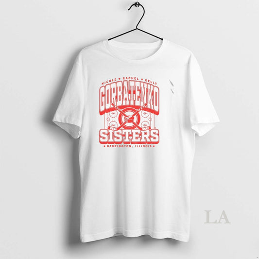 Original The Gorbatenko Sisters Nicole Rachel Kelly Barrington Illinois Script Logo 2025