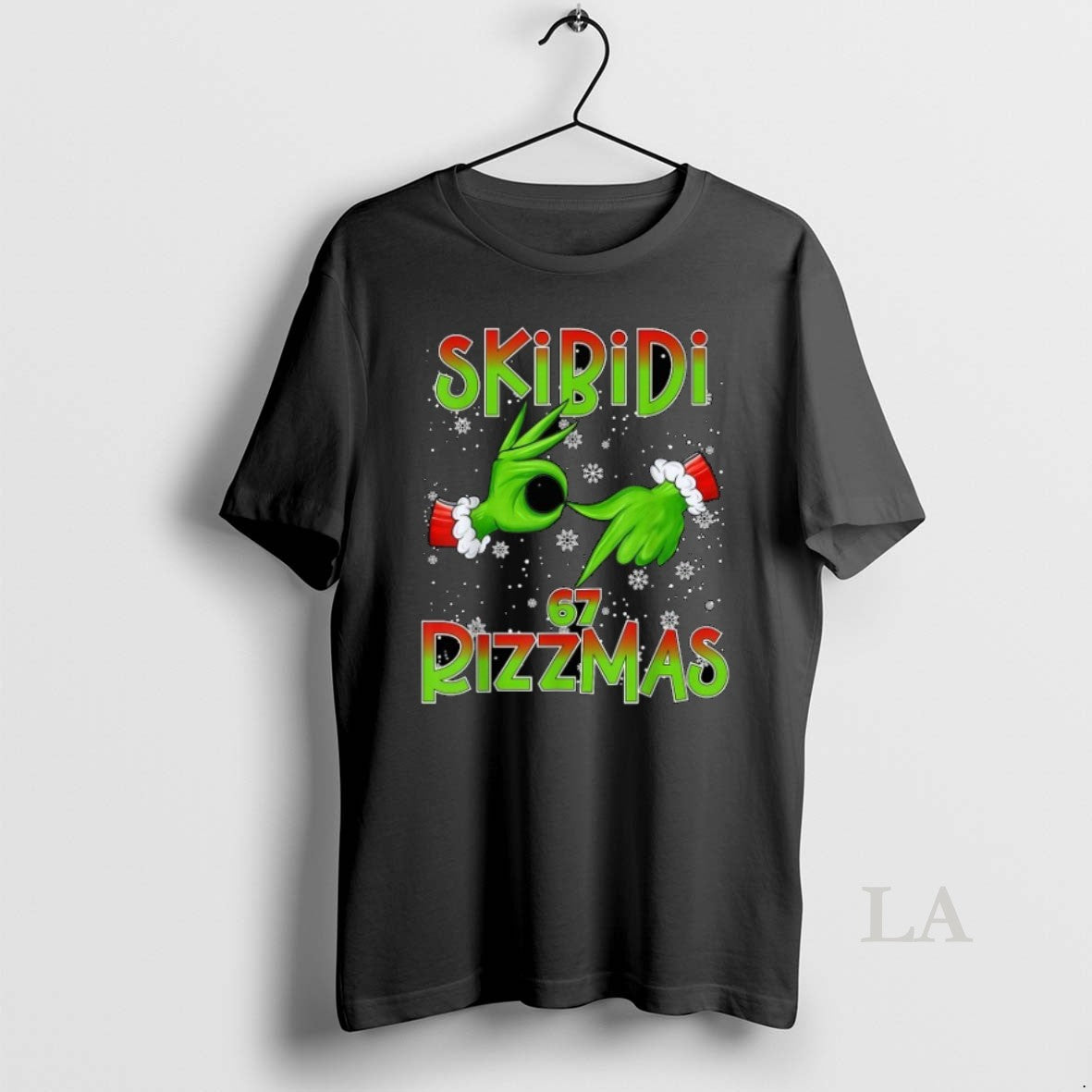 Original The Grinch 6 7 Christmas Skibidi Rizzmas 67 Holiday Hands