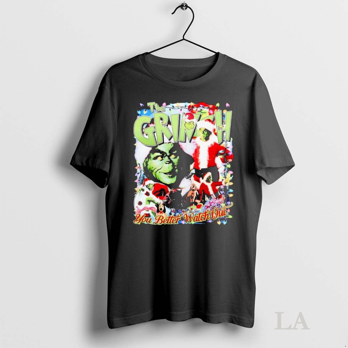 Original The Grinch You Better Watch Out Christmas 2 Sided